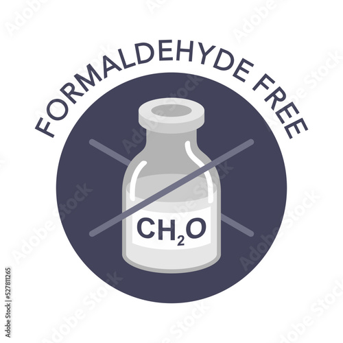 No Formaldehyde CH2O icon