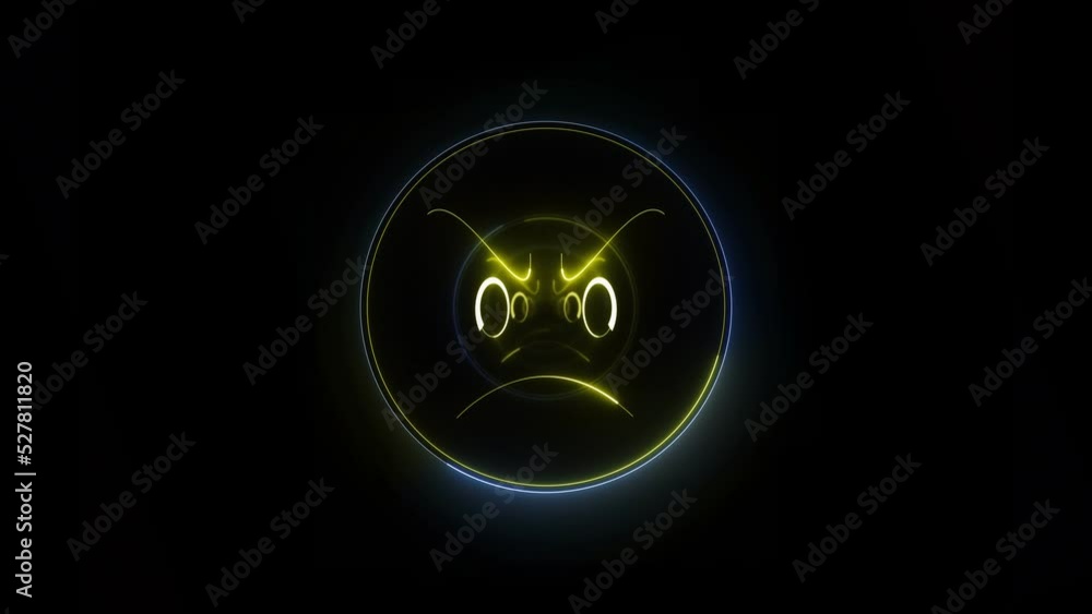 ANGRY Face Emoji Neon Background, Animation, Loop, Social Media, Reactions
ANGRY Face Emoji Neon Background, Animation, Loop, Social Media, Reactions