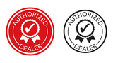 Authorized dealer red stamp