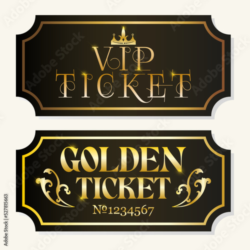 VIP and Golden tickets