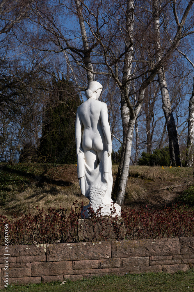 Naklejka premium Statue