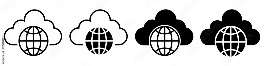 Internet vector icon set. cloud service illustration sign collection. www symbol. World Wide Web logo. Internet vector icon set. cloud service illustration sign collection. www symbol. World Wide Web logo.