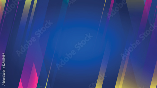 Abstract Glowing Lines Vector Background