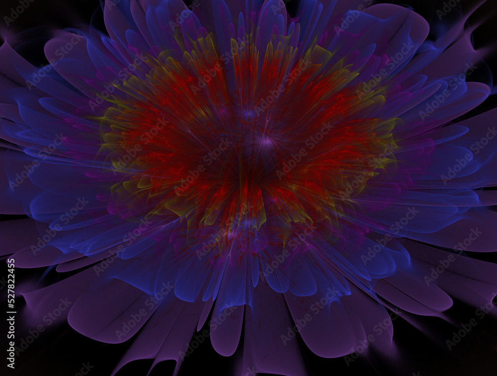 Obraz premium Imaginatory fractal abstract background Image