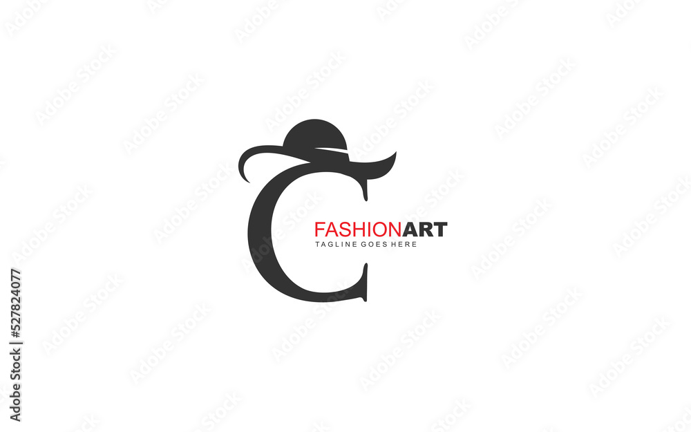 C logo fashion company. text identity template vector illustration for your brand. C logo fashion company. text identity template vector illustration for your brand.