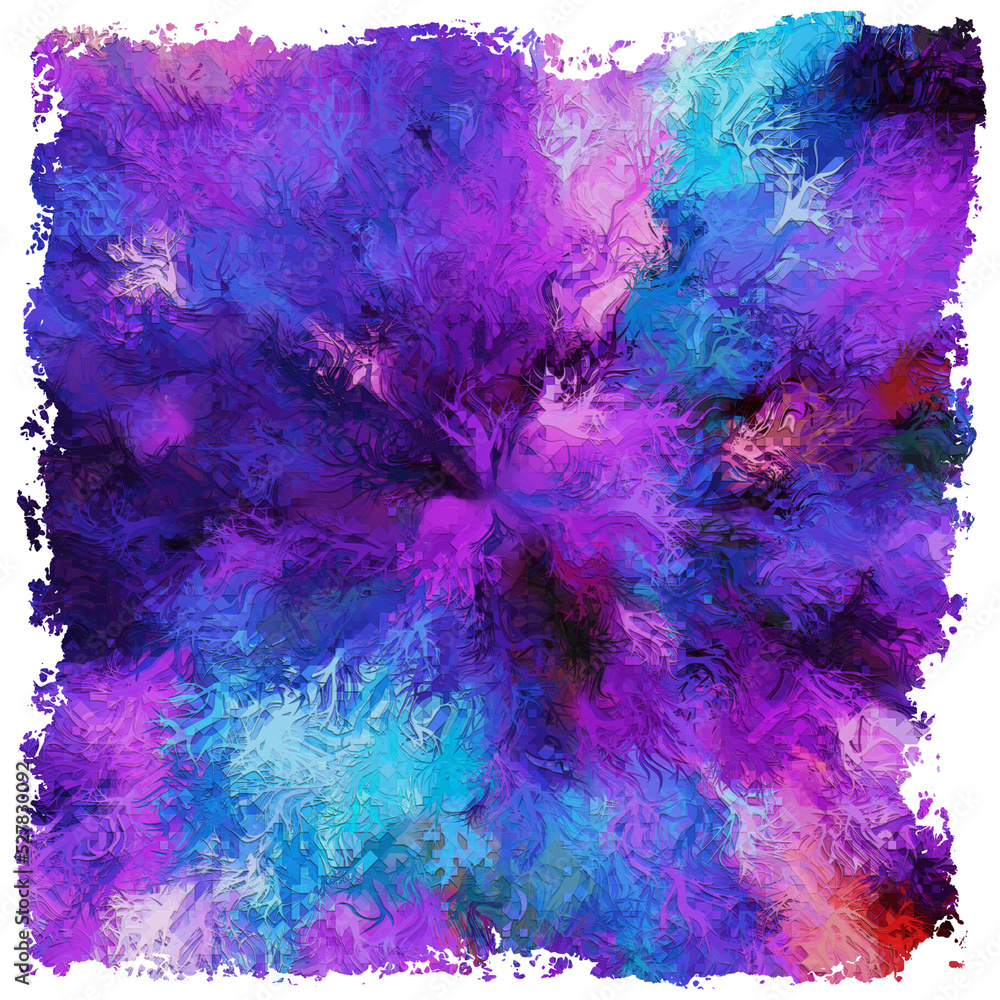 Abstract brush stroke png, Abstract multicolor png design,Transparent