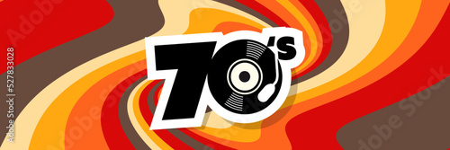 Seventies banner