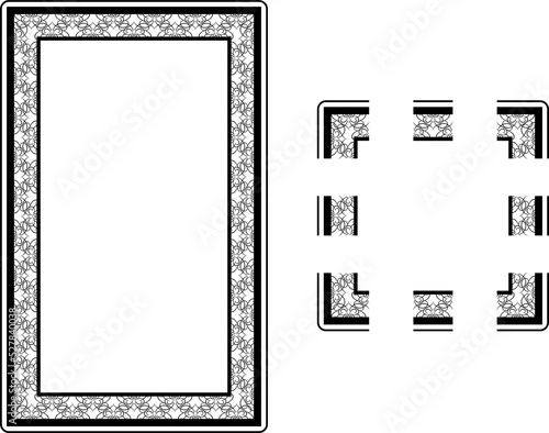 Art Nouveau borders