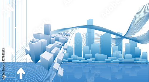 Conceptual city business ba...
