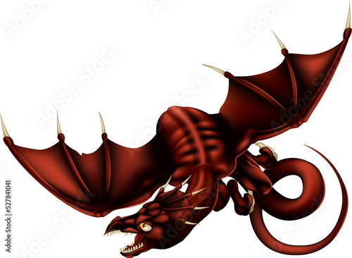 Dragon Vector Illustration