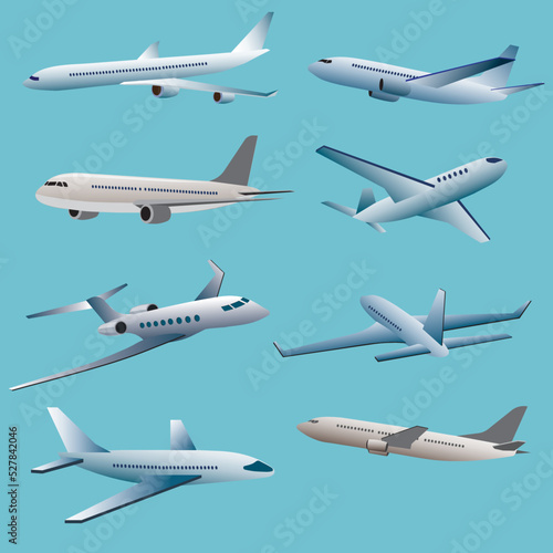 set of airplane