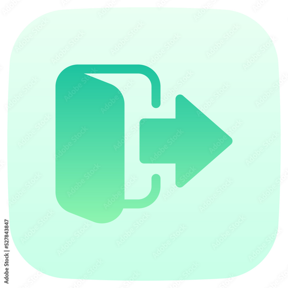 close flat gradient icon close flat gradient icon