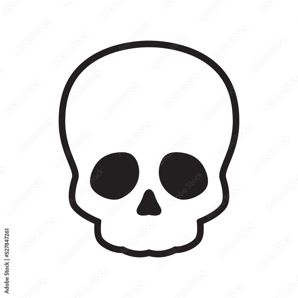 skull icon vector Halloween logo bone ghost character cartoon illustration doodle clip art design skull icon vector Halloween logo bone ghost character cartoon illustration doodle clip art design