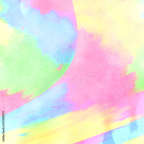 Bleed colorful background illustration 01