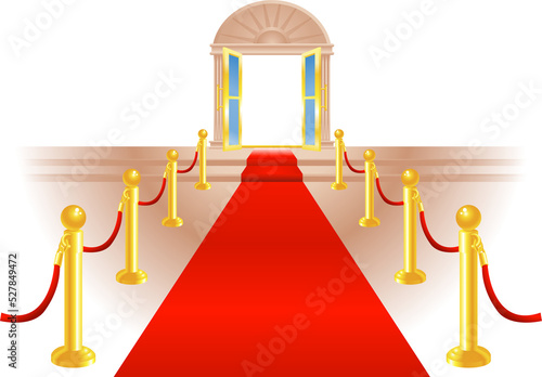 Red Carpet Entrance