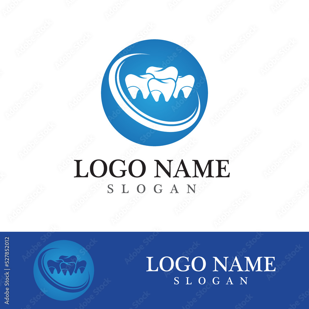 Dental logo template vector illustration Dental logo template vector illustration