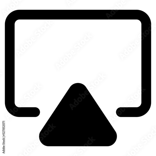 airplay glyph icon photo