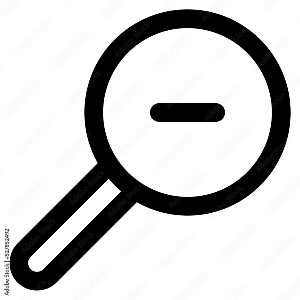zoom out line icon zoom out line icon