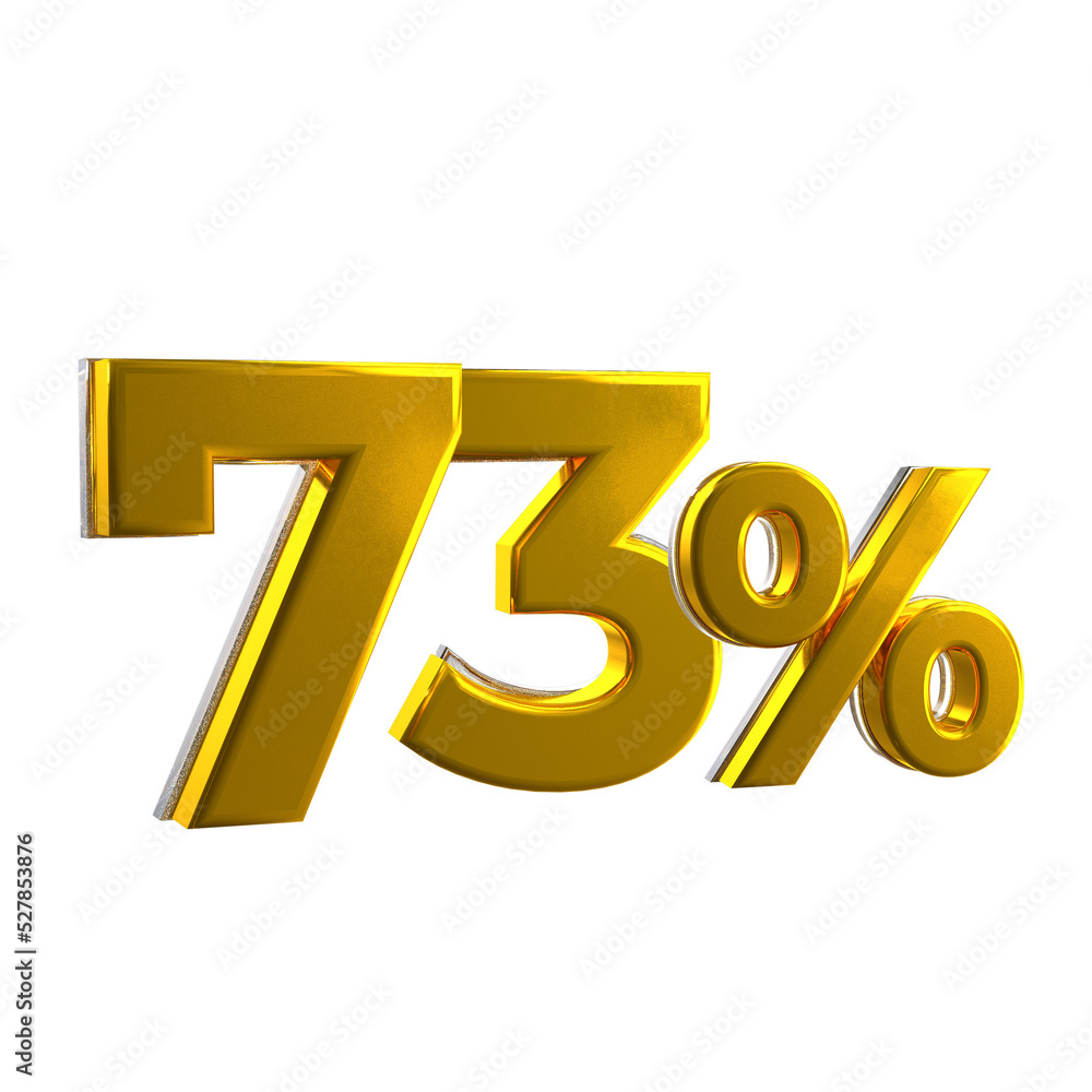 73 Percent Mental Yellow 3D Render 73 Percent Mental Yellow 3D Render