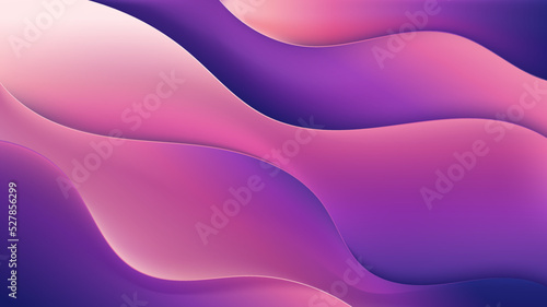 Abstract liquid gradient flowing shape dynamic wave colorful modern background