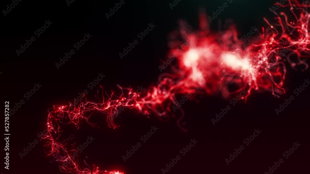 Abstract Fluid Particles Graphic Opener Background/ 4k animation of an abstract fluid particles background graphic design intro with light flare fading in Abstract Fluid Particles Graphic Opener Background/ 4k animation of an abstract fluid particles background graphic design intro with light flare fading in