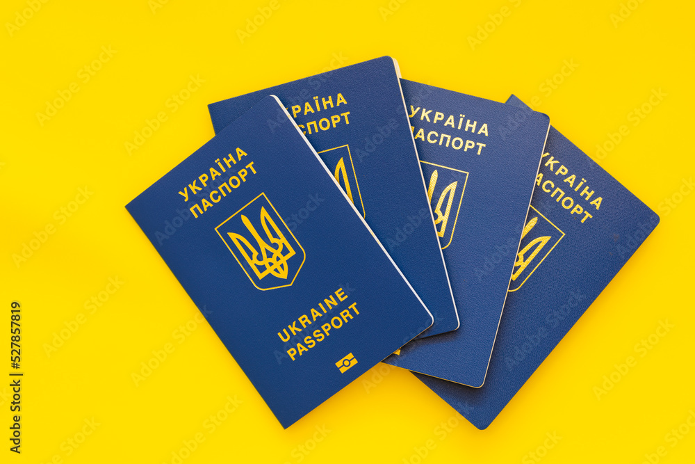 Ukrainian international biometric passport Ukrainian international biometric passport