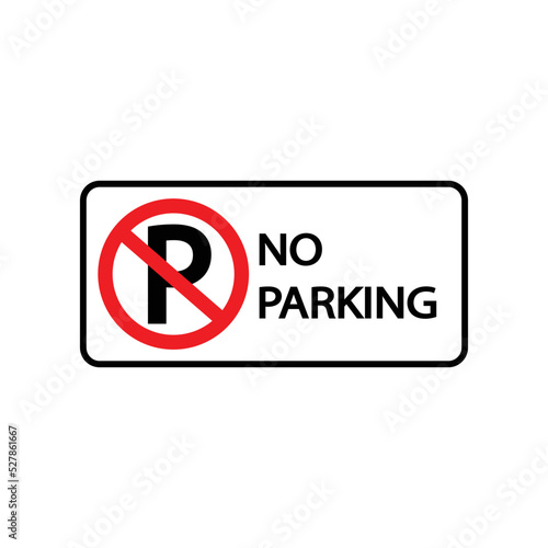 Free Download no parking sign - GFXLoad
