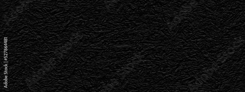 Black or dark ink leather texture background, Luxury black paper texture, Empty and grainy black grunge texture, Black cracked backdrop with high resolution, black background for your design and card.