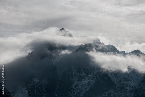 clouds over the mountains © Francesca Emer