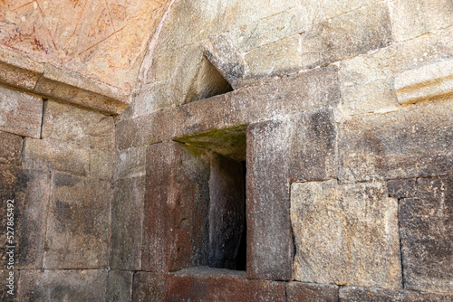 Fototapeta Naklejka Na Ścianę i Meble -  Boveda de Mera, Spain. The Roman Temple of Santalla or Santa Eulalia, dedicated to goddess Cybele