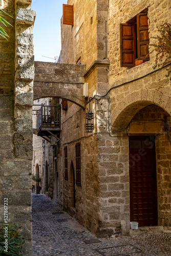 Fototapeta Naklejka Na Ścianę i Meble -  The citadel of Rhodes, Greece