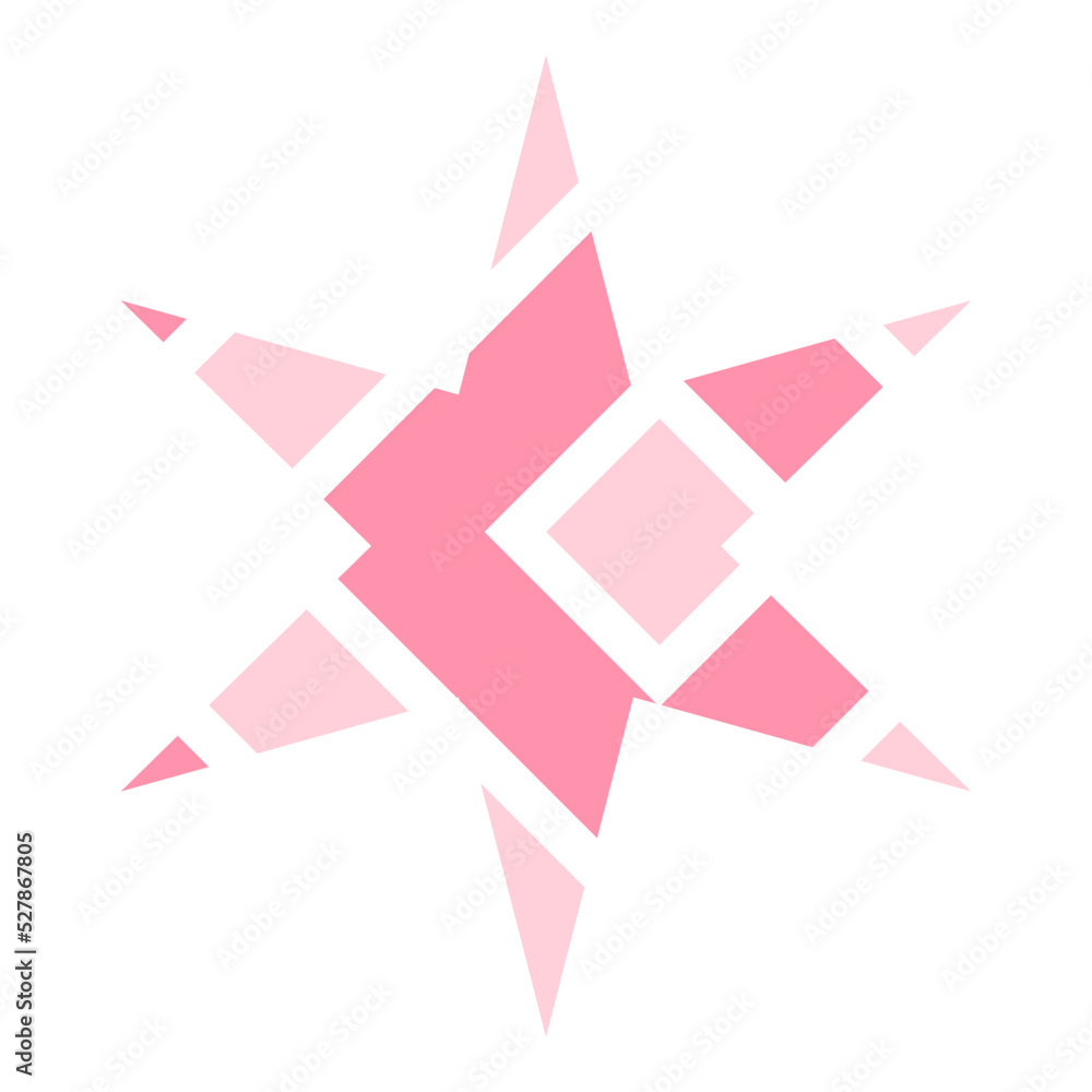 colorful pattern star element
colorful pattern star element