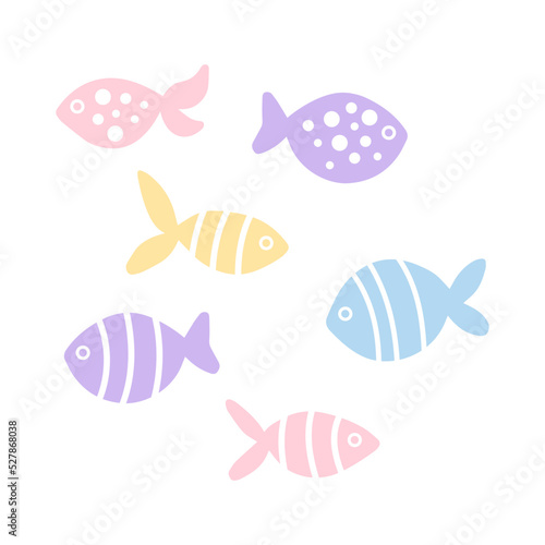 colorful fish pattern 