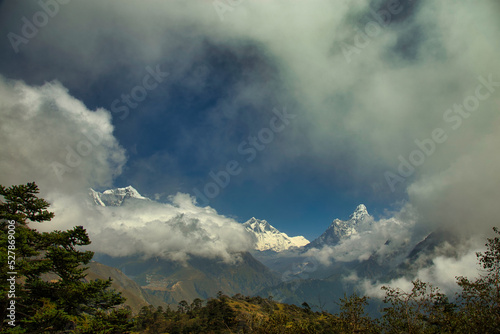Everest Base Camp trek, Sagarmatha National Park, Nepal. photo