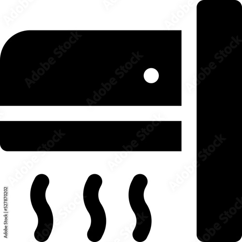 hand dryer glyph icon