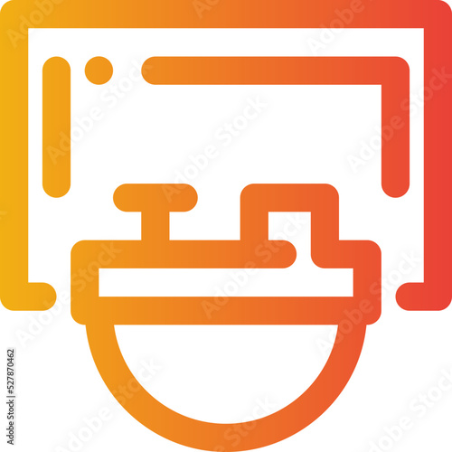 washbasin gradient icon