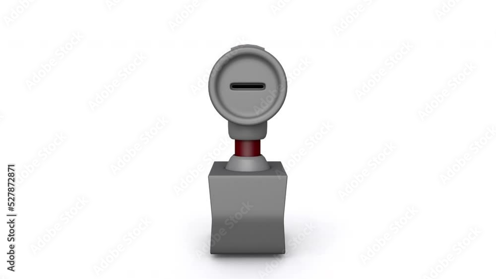 3D animation of black Webcam 3D animation of black Webcam