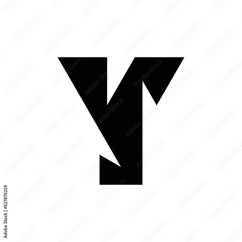 Letter Y logo or icon design. template elements. geometric abstract logos Letter Y logo or icon design. template elements. geometric abstract logos