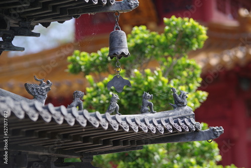 Détail de toiture Asie