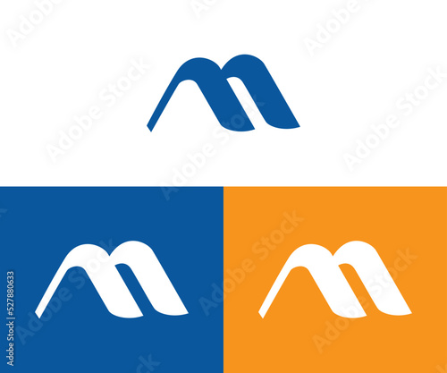 m logo design