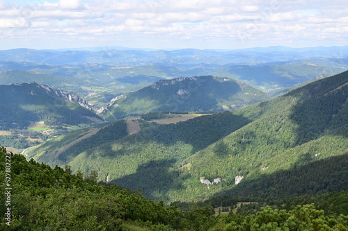 view from the mountain, beautiful trip in Slovakia at Vratna Dolina, Chleb © Lucia
