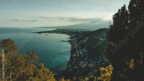 Villa Comunale di Taormina vue mer
 photo