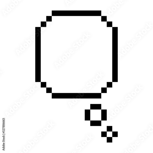 pixel thought bubble 