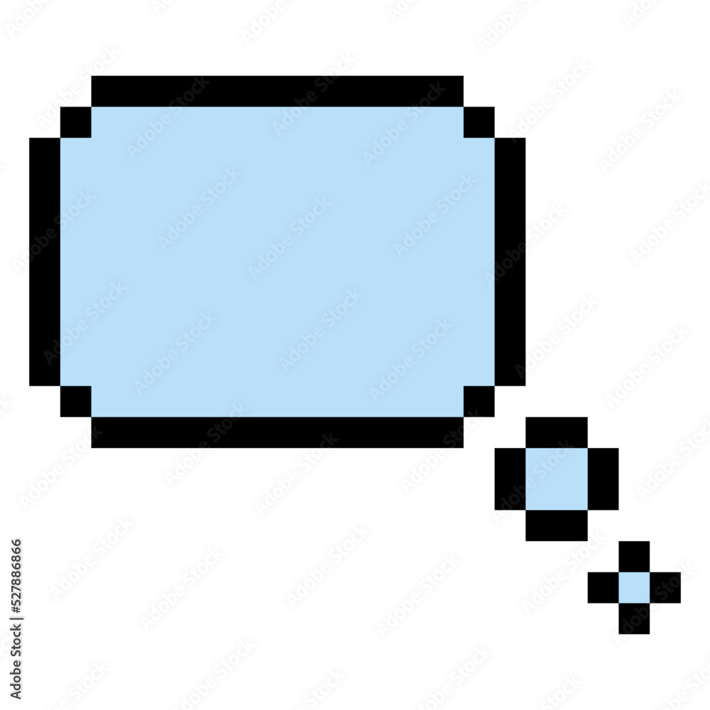 pixel thought bubble
pixel thought bubble