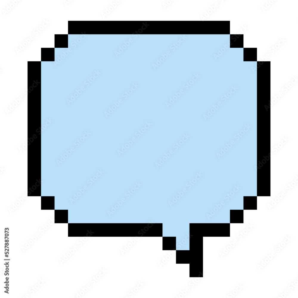 pixel speech bubble
pixel speech bubble