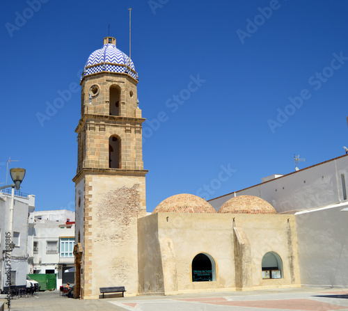 Oficina Municipal de Turismo en la Torre de la Merced de Rota, provincia de Cádiz, España