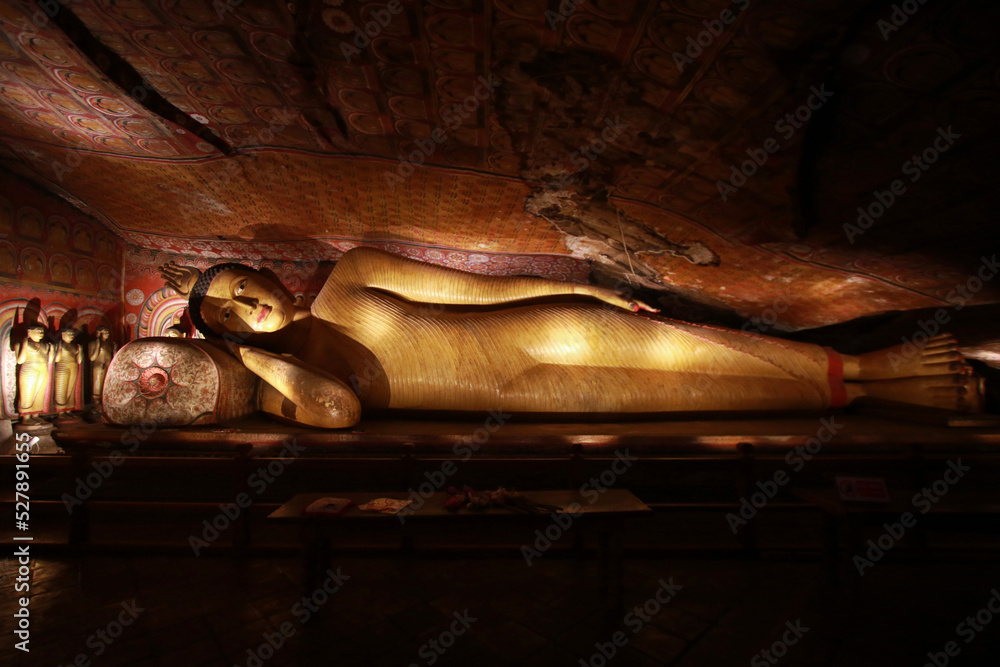 Buddha statue, Dambulla Cave Temple, Sri Lanka