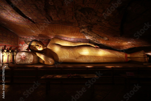 Obraz na płótnie Buddha statue, Dambulla Cave Temple, Sri Lanka
w salonie