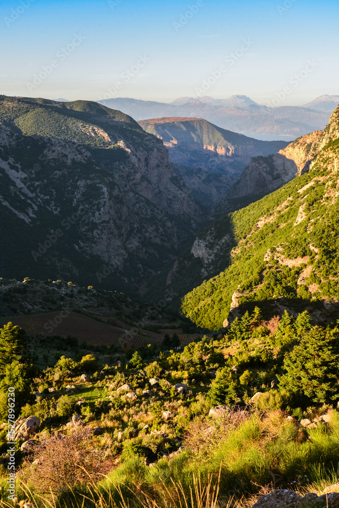 Mountain  landscape in Greece