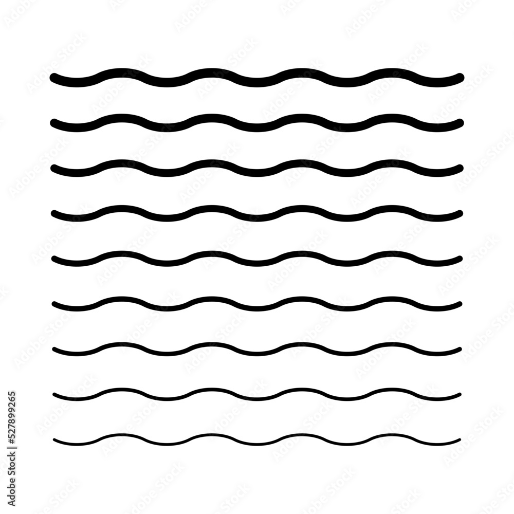 wave line pattern
wave line pattern